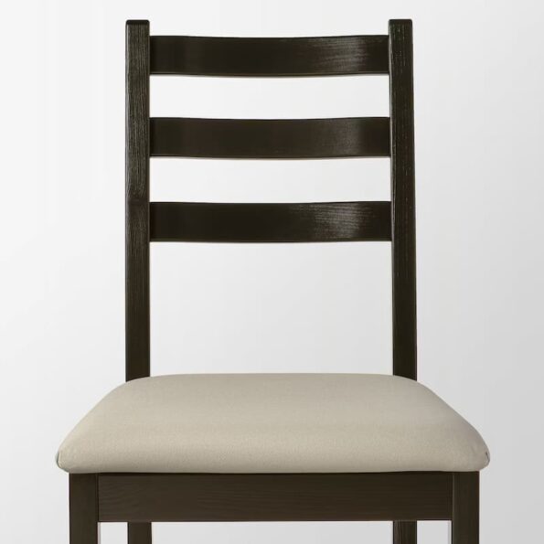صندلی چوبی ایکیا LERHAMN – مشکی (1)