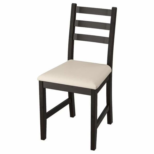 صندلی چوبی ایکیا LERHAMN – مشکی
