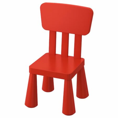 صندلی کودک ایکیا MAMMUT - قرمز
