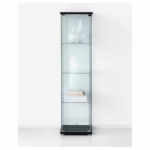 ویترین و بوفه شیشه ای ایکیا DETOLF – مشکی