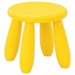 چهارپایه کودک ایکیا MAMMUT – زرد