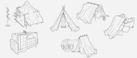 6 روش ساخت چادر بازی در خانه