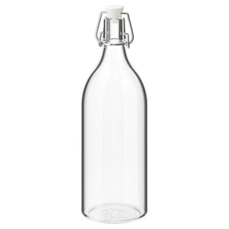 بطری شیشه ای ۱ لیتر ایکیا KORKEN