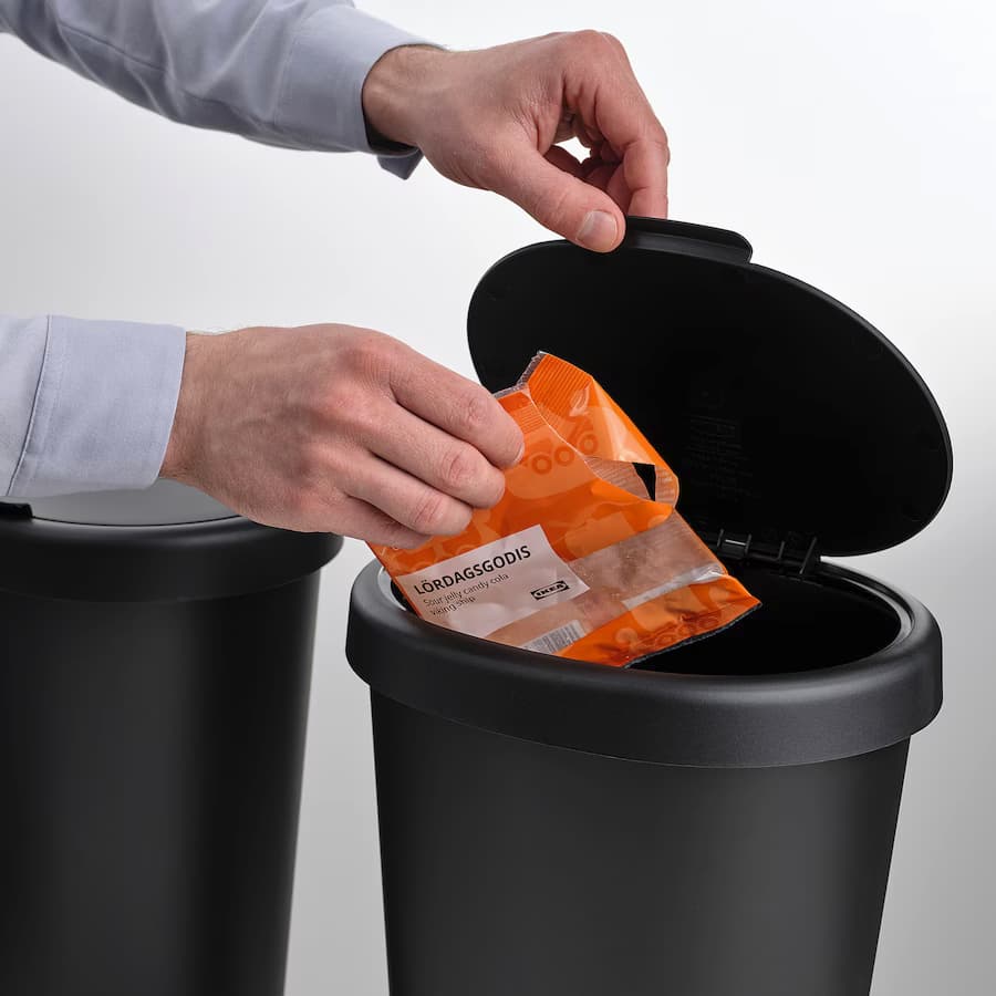 سطل زباله پلاستیکی ایکیا HOLASS (4)