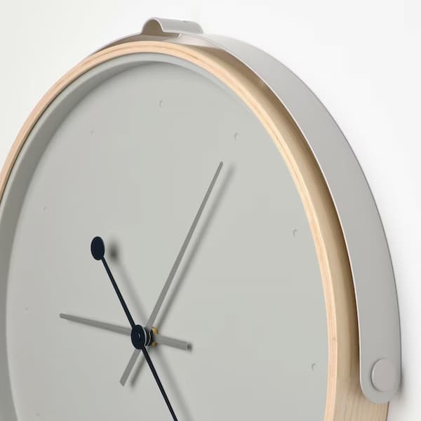 ساعت دیواری چوبی ایکیا ROTBLOTA- دیالکتیک شاپ (2)
