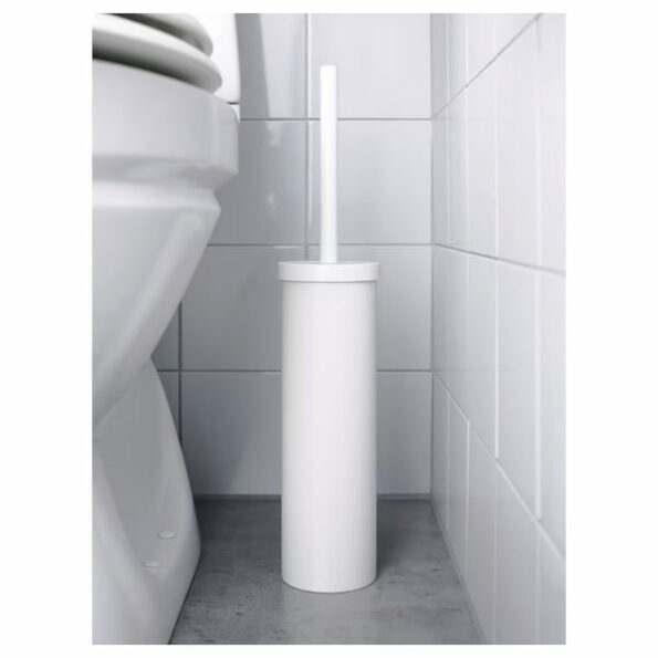 فرچه توالت ایکیا ENUDDEN - سفید - دیالکتیک شاپ