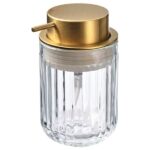 پمپ مایع دستشویی شیشه ای ایکیا SILVTJARN- دیالکتیک شاپ (1)