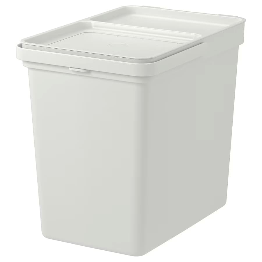 سطل زباله درب دار ایکیا HALLBAR- سایز 22لیتری- دیالکتیک شاپ (2)