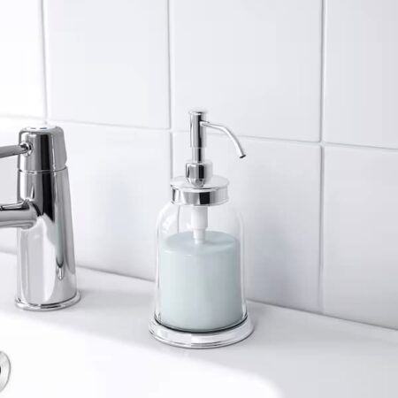 پمپ مایع دستشویی شیشه ای ایکیا BALUNGEN- دیالکتیک شاپ